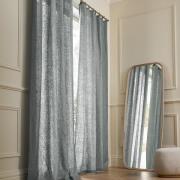 Rideau en lin lavé anneaux, Private