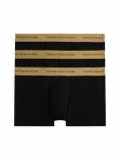 Lot de 3 boxers ceinture métallisée en coton