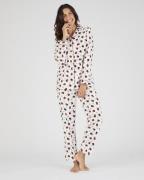 Pyjama manches longues en flanelle coton