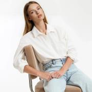 Chemise ample en coton, Signature MARLENE