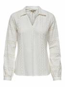 Chemisier en broderie ajourée